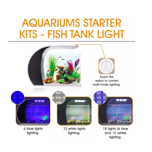 New Aquarium Submersible LED Light Water