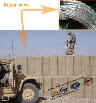 Military gabion welded hesco