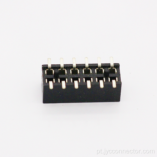 Conector feminino vertical smd