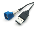 HSD Male to USB Car Head Unit Cable