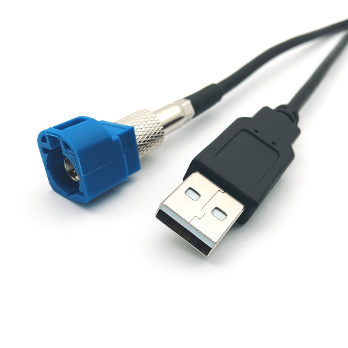 HSD Male to USB Car Head Unit Cable