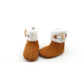 Winter Fur Pink Boots For Babies