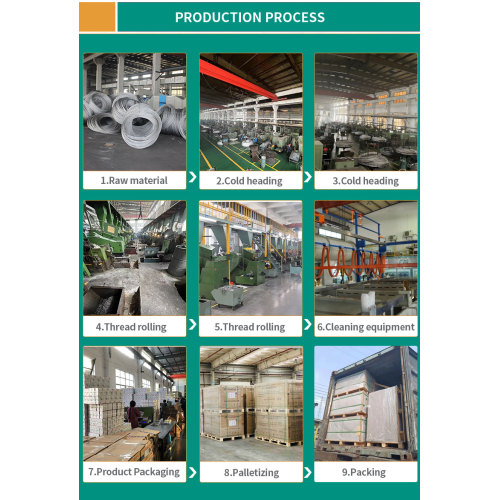 ASTM A193 B8 TILE FILÉE D'EACHORD INOXDUBLE