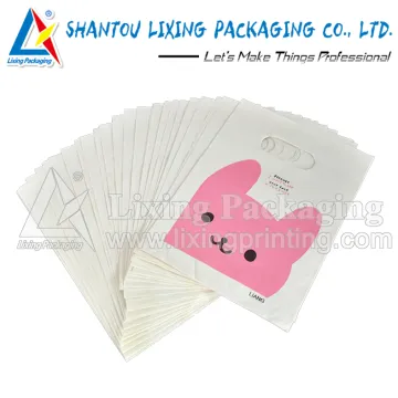 LIXING PACKAGING supermarket shopping plastic bag transparent