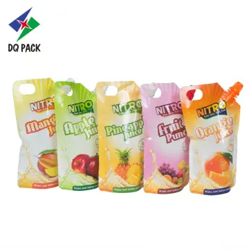 stand up pouch with spout Liquid packaging
