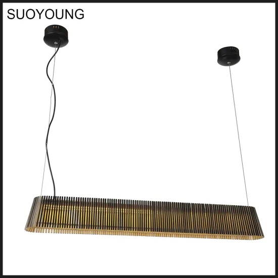 Modern Fancy Design Wooden Pendant Light For Home/Hotel (MD20020-1)