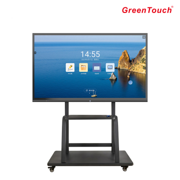 ปรับแต่งได้ 85 นิ้วการประชุมไวท์บอร์ดเครื่องจักรแบบ all-in-one