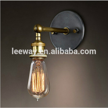 Industrial vintage simplicity wall lamp with edison bulb E27 doceration light