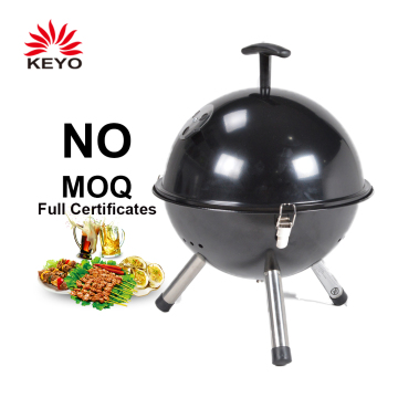 Bargain Sale Greek Mini Portable Charcoal Ball Shaped Barbecue Tabletop Bbq Grill