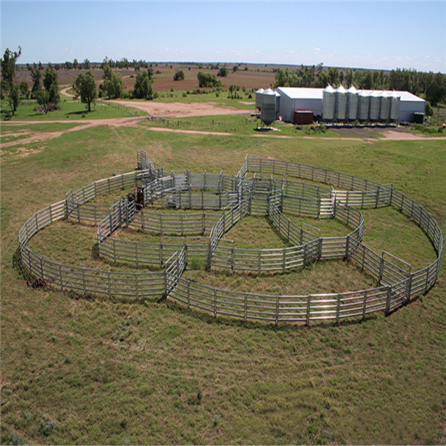 Metal Tubular Fence Galvanized Livestock Farm Fence Panel