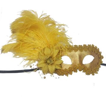 Hot Sale Ostrich Feather Eye Mask