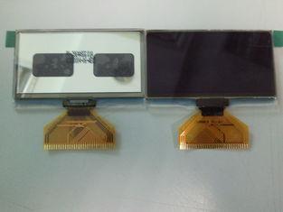 white 128 x 64 resolution OLED screen 2.4inch with blue Cha