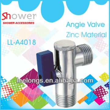 LL-A4018 Toilette orthogonal Valve d'angle avec bouton de main en plastique