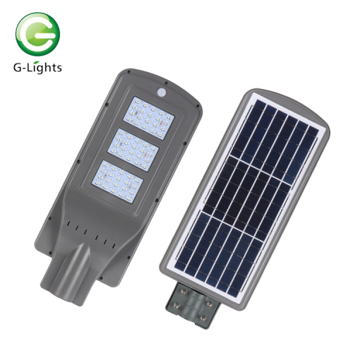 Luz de rua led solar ip65 de alto lumens para exterior