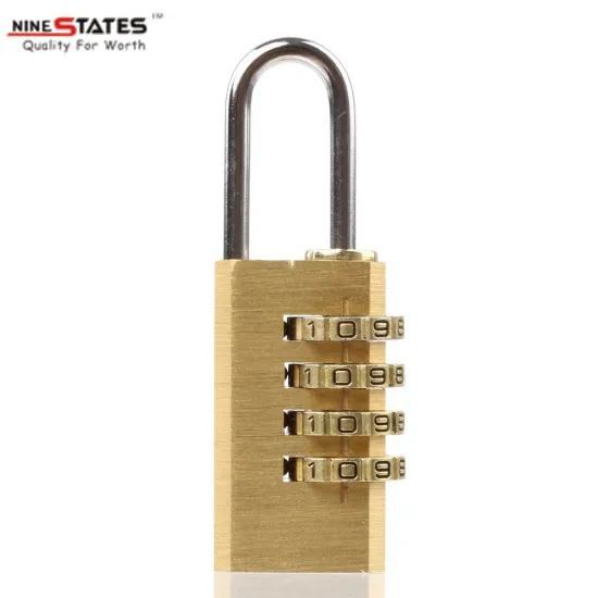 21MM 4 Digit Brass Lock Password Padlock