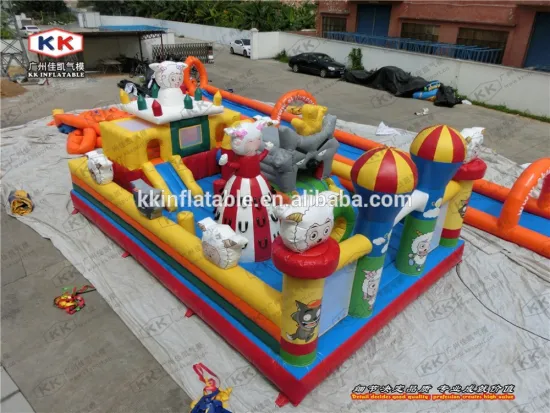 5x8m attractive inflatable amusement park for fun