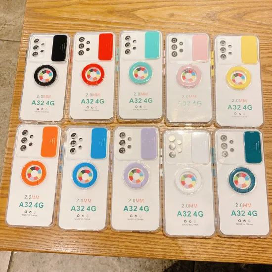 Crystal Clear Slide Cover Camera Lens Protector for Samsung Galaxy A32 A52 A72 S21