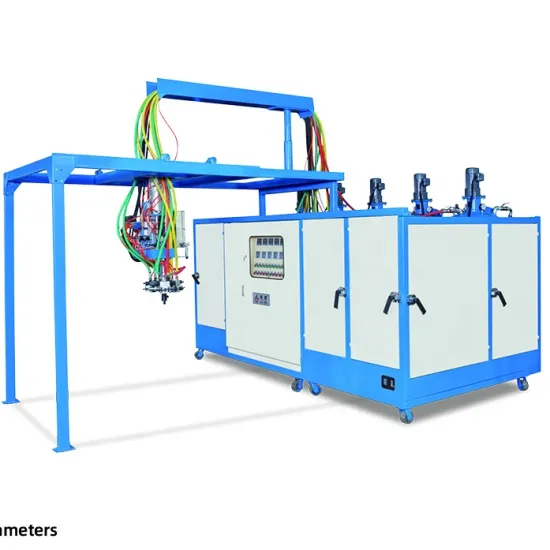 LD-905/5 Fiva Material Tanks Polyurethane Safety Shoe PU Shoe Making Machine