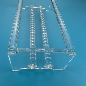 High Temperature Resistant Quartz Glass Boats - Custom Sized Laboratory Glassware