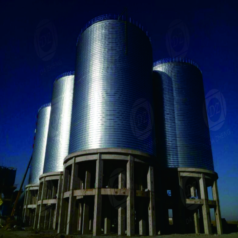 Waste deposit storage silos