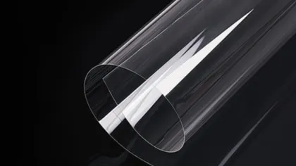 PVC coated overlay for banking card grade