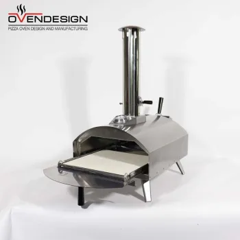 13 Inch Countertop Stainless Steel Wood Fired Pizza Oven Price Built-in Neapolitan Pizza Oven For Household