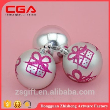 Graceful wholesale large outdoor christmas decorations balls Plastic christmas decorations christmas china supplier 2015
