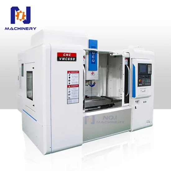 VMC650 VMC845 Mini CNC Vertical Machining Center with Fanuc Control for Metal Milling