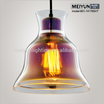 high quality colorful glass shade table lamp