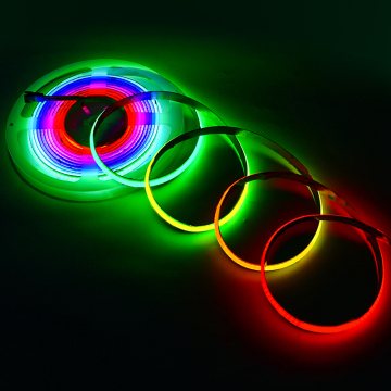 Addressable COB Digital LED Strip 576LEDs 24V RGB for KTV Bar Christmas Tree Decoration