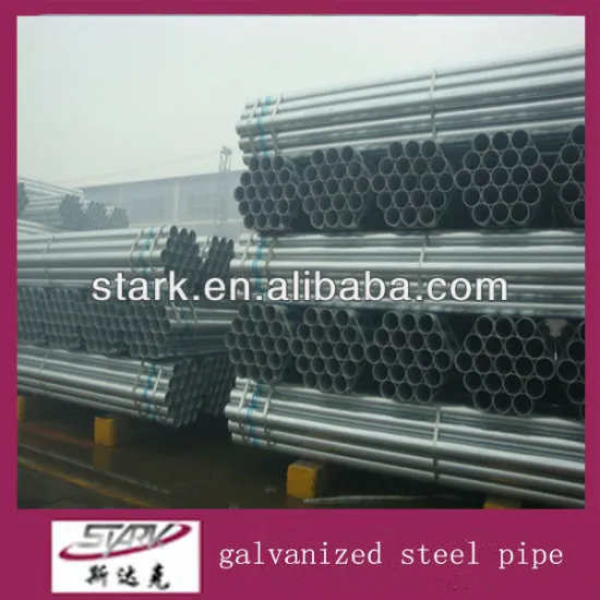 BS1387 hot dip galvanized steel pipe