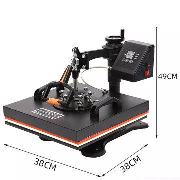 Hoogwaardige 5 in 1 combo heat persmachine voor t-shirt afdrukken