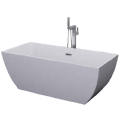 Freestanding Spa Bathtub Independent Acrylic Bathtub with Shower Faucet