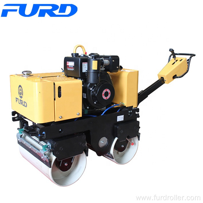 Double Drum Pedestrian Roller for Soil Compact