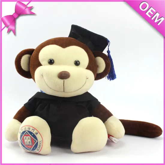 2016 OEM/ODM manufacturer customized doctor monkey plush animal toys