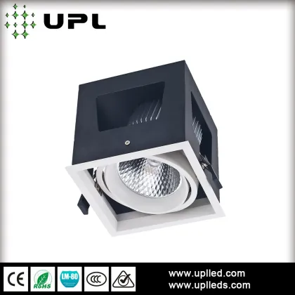 LED grille light triple head 40w business lighting