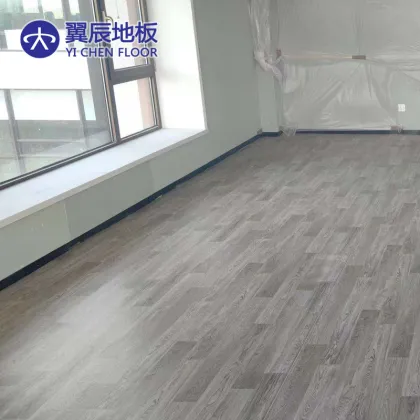 Gymnastics Gray Vinyl Floors Foam Vinyl Carpet