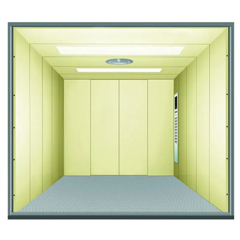 Stable and Safe Machine Room Cargo Freight Elevator