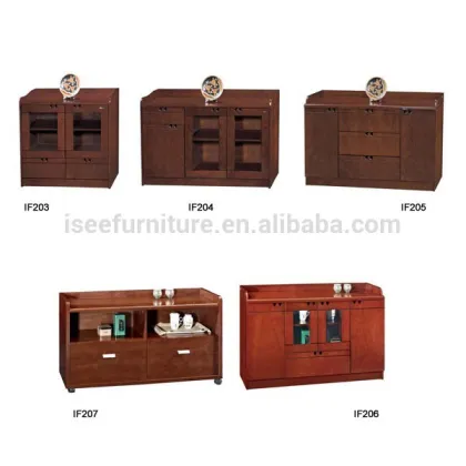 Wood office wooden cupboard model IF203