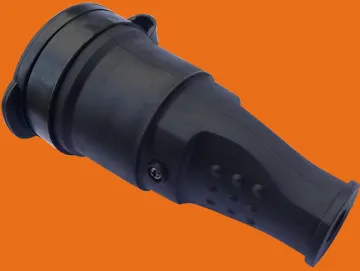 New Standard Convenient German Female Rewireable Schuko Plug with Socket