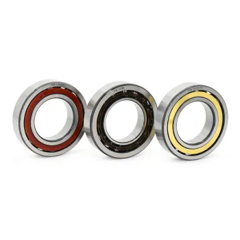 All Types of Double & Single Row Bearings with Angular Ball Contact for Metalworking Machinery (7208-7214)
