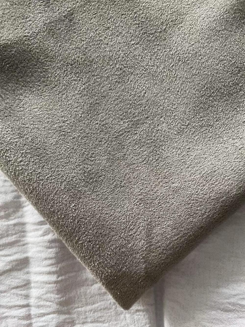 Scuba Suede Solid Knitting Fabric