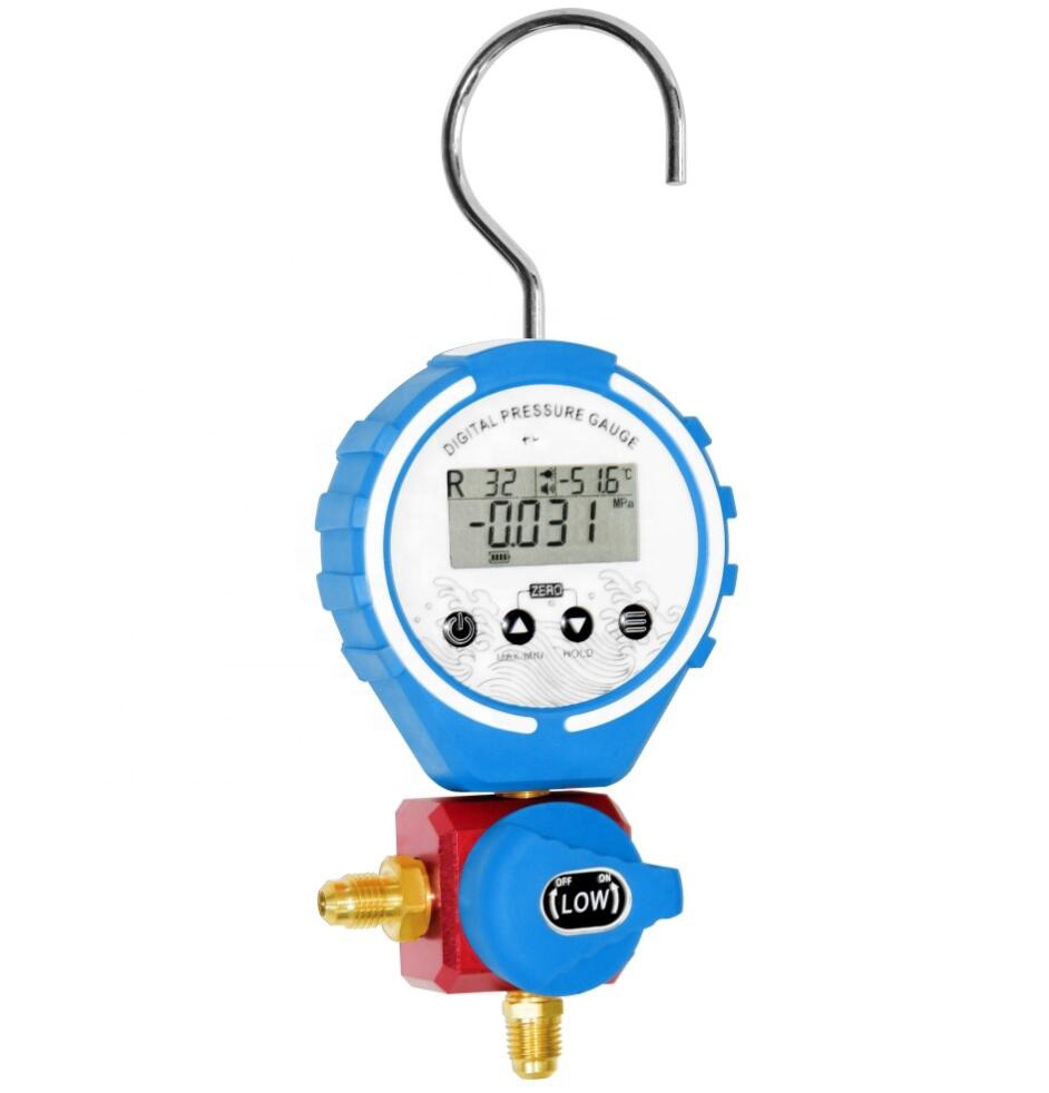 CT-SGD-C Single Digital manifold gauge set for HVAC refrigeration air Conditioner sight