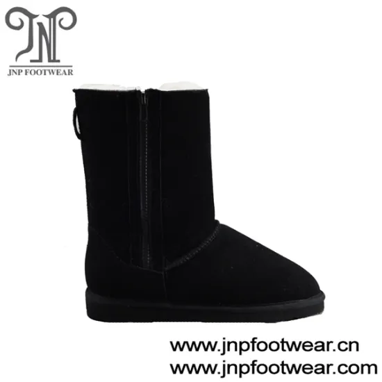 2016 new style double zipper tall winter boots