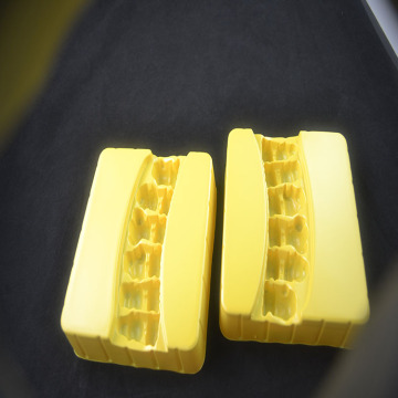 Toy Dolls Blister Packaging Plastic Tray And Golden Material