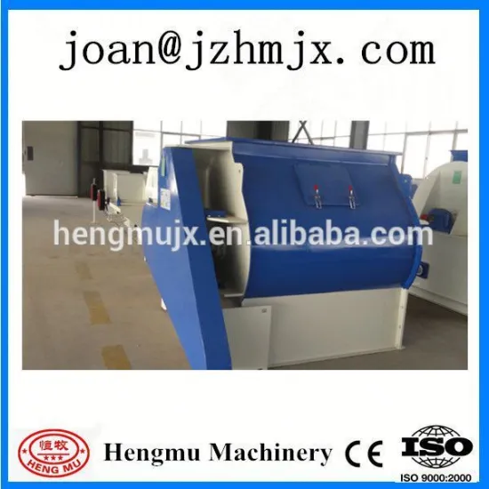 High speed quality assurance horse feed grinder mixer