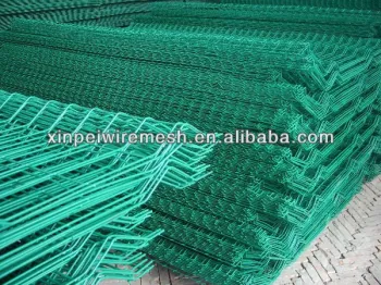PVC coated wire mesh fence