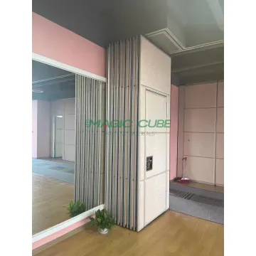 Soundproof aluminium movable building wall