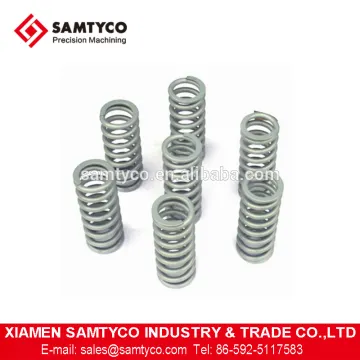 Customized CNC Machined Stainless Steel Aluminum Brake Compression Springs With Good Quality