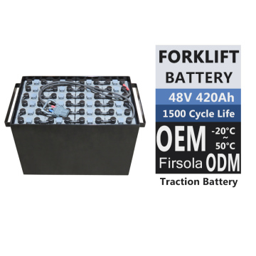 48V 420AH EP-ZL CPD15 Forklift Battery Pack - 4PzS420 48 Volt PZB PZS